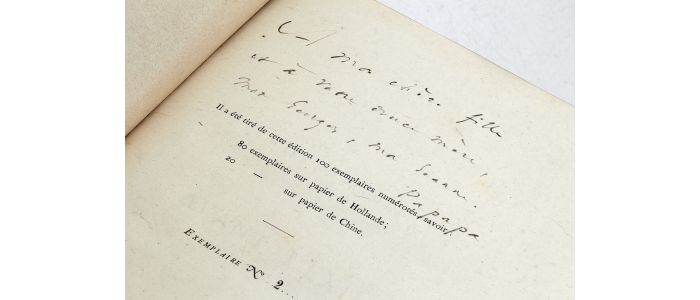 HUGO : Actes et paroles - Avant l'exil 1841-1851 - Autographe, Edition Originale - Edition-Originale.com