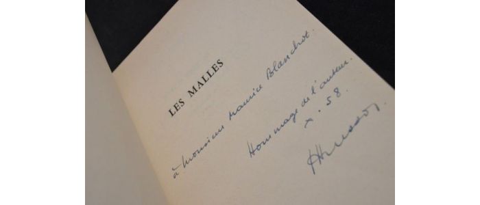 HUSSON : Les malles - Autographe, Edition Originale - Edition-Originale.com