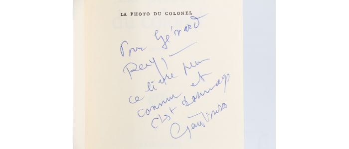 IONESCO : La photo du colonel - Signed book - Edition-Originale.com