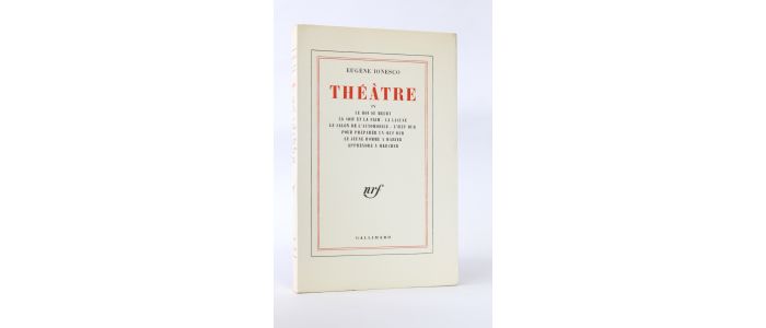 IONESCO : Théâtre IV - First edition - Edition-Originale.com
