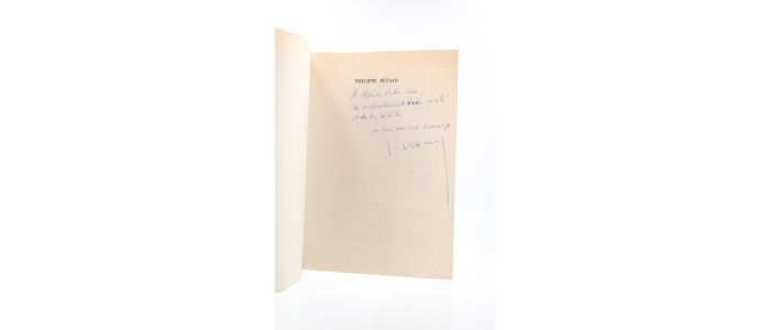 ISORNI : Philippe Pétain - Autographe, Edition Originale - Edition-Originale.com