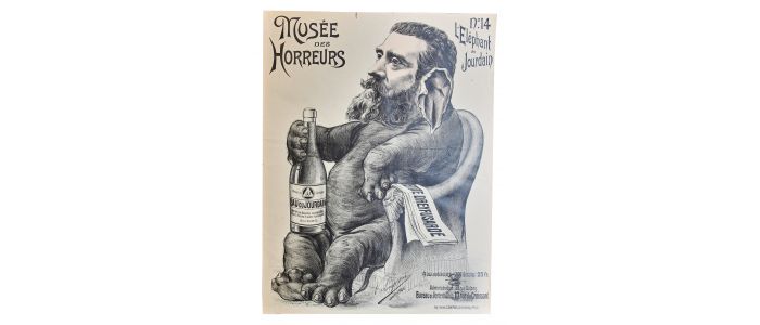 JAURES : [AFFAIRE DREYFUS] Musée des horreurs - Affiche originale lithographiée en couleurs - n°14 