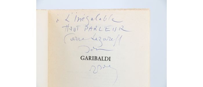 JOLINON : Garibaldi - Exemplaire de Pierre Lazareff - Libro autografato, Prima edizione - Edition-Originale.com