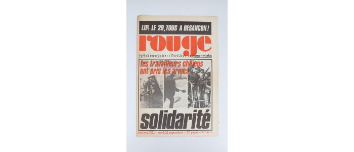 KRIVINE : Rouge, hebdomadaire d'action communiste N°221 