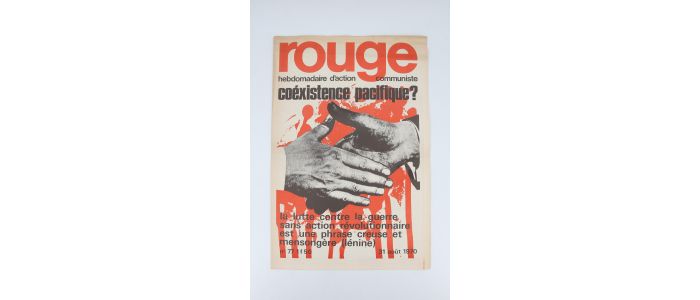 KRIVINE : Rouge, hebdomadaire d'action communiste N°77 