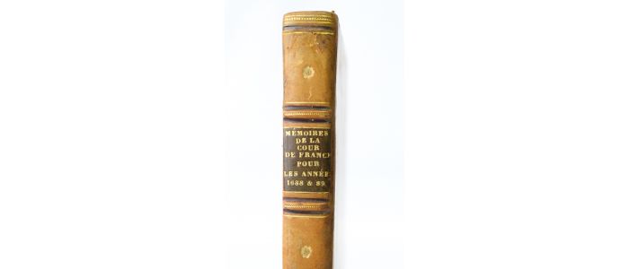 LA FAYETTE : Memoires de la cour de France, pour les années 1688 & 1689 - Edition-Originale.com
