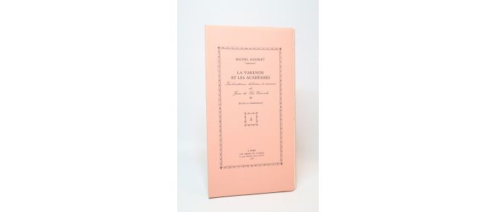 LA VARENDE : La Varende et les académies. Inclinations, déboires et rêveries de Jean de La Varende II - First edition - Edition-Originale.com