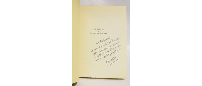 LAFONT : La loba o la frucha di tres aubas - Signed book, First edition - Edition-Originale.com
