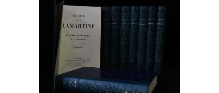 LAMARTINE : Oeuvres de M. A. de Lamartine - Edition-Originale.com