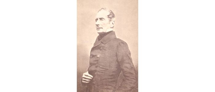 LAMARTINE : [PHOTOGRAPHIE] Portrait photographique d'Alphonse de Lamartine - First edition - Edition-Originale.com