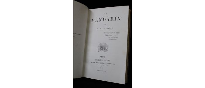 LAMBER : Le Mandarin - Prima edizione - Edition-Originale.com