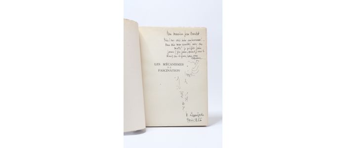 LAPOUJADE : Les mécanismes de fascination - Signed book, First edition - Edition-Originale.com