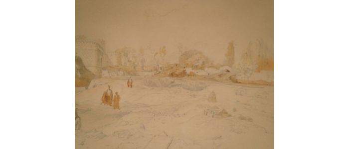 Les murailles de Darvazah et le cimetière de Téhéran - Signiert, Erste Ausgabe - Edition-Originale.com