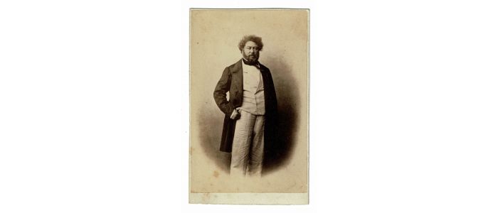LE GRAY  : Portrait photographique original d'Alexandre Dumas - Prima edizione - Edition-Originale.com
