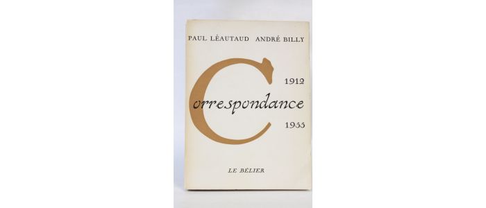 LEAUTAUD : Correspondance 1912-1955 - Erste Ausgabe - Edition-Originale.com