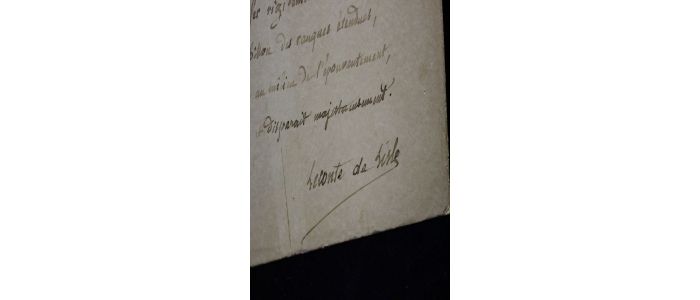 LECONTE DE LISLE : L'Albatros - Poème autographe signé - Autographe - Edition-Originale.com