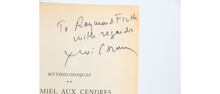 LEVI-STRAUSS : Du miel aux cendres - Libro autografato, Prima edizione - Edition-Originale.com