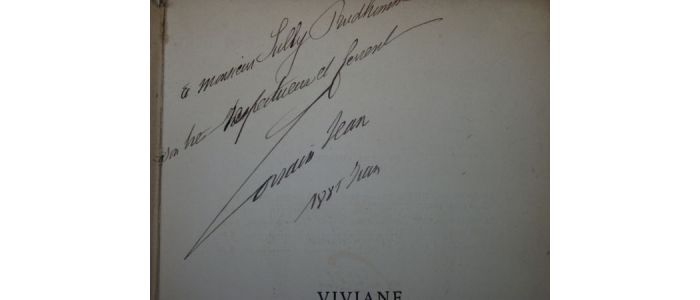LORRAIN : Viviane - Autographe, Edition Originale - Edition-Originale.com