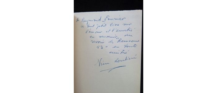 LOUBIERE : A contre-voix - Libro autografato, Prima edizione - Edition-Originale.com
