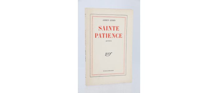 LUBIN : Sainte patience - Edition Originale - Edition-Originale.com