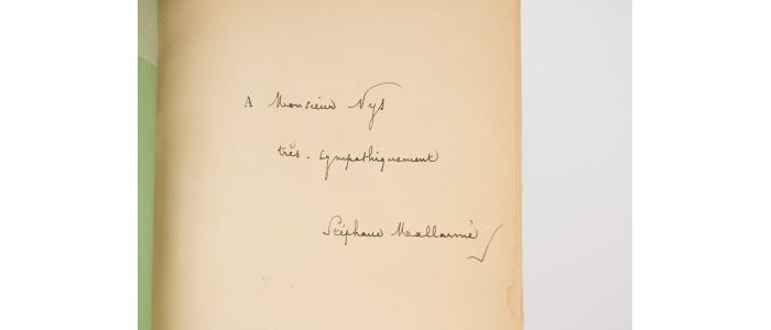 MALLARME : Villiers de l'Isle Adam - Libro autografato, Prima edizione - Edition-Originale.com