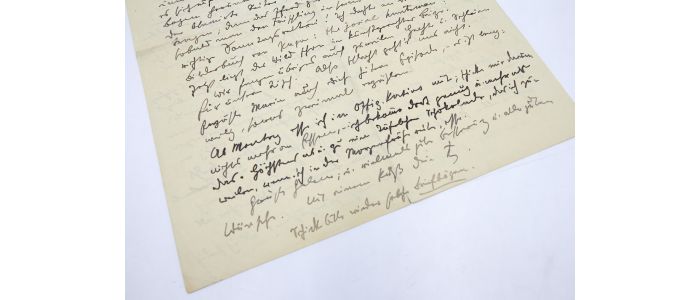 MARC : Lettre autographe signée adressée à sa mère Sophie Maurice - Signed book, First edition - Edition-Originale.com