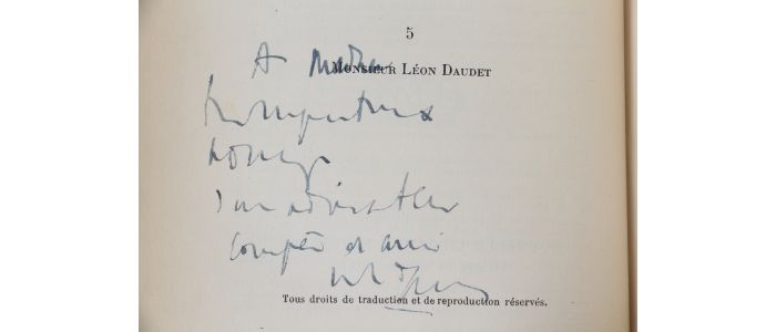 MAURRAS : Les conditions de la victoire - Tome 1 : La France se sauve par elle-même - De juillet à mi-novembre 1914 - Signed book, First edition - Edition-Originale.com