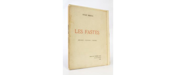 MERRILL : Les fastes - Prima edizione - Edition-Originale.com