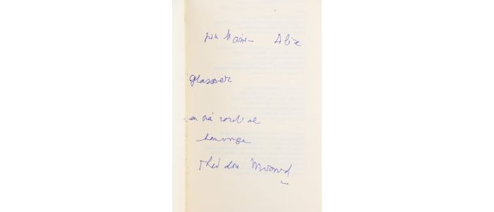 MONOD : L'émeraude des Garamantes - Souvenirs d'un saharien - Signiert, Erste Ausgabe - Edition-Originale.com