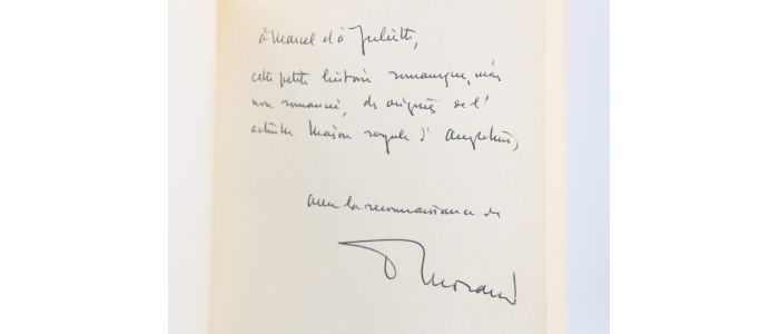 MORAND : Ci-gît Sophie Dorothée de Celle - Signed book, First edition - Edition-Originale.com