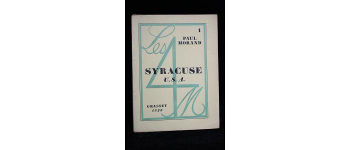 MORAND : Syracuse U.S.A. - First edition - Edition-Originale.com