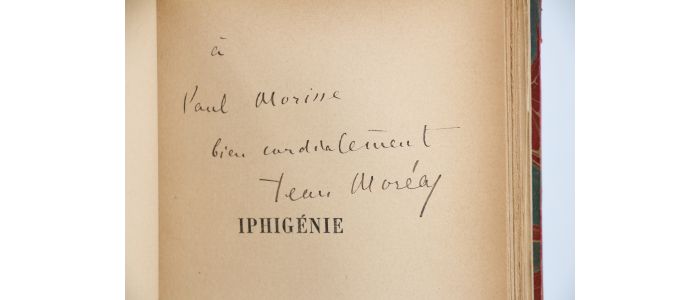 MOREAS : Iphigénie - Autographe, Edition Originale - Edition-Originale.com