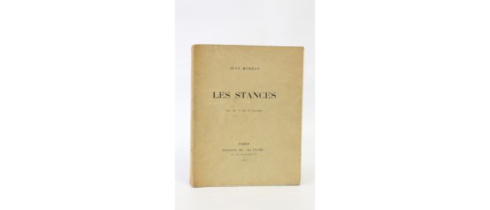 MOREAS : Les stances IIIè, IVè, Vè et VIè livres - Edition Originale - Edition-Originale.com