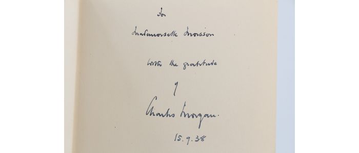 MORGAN : The flashing stream - Signed book, First edition - Edition-Originale.com