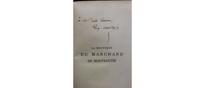 MULLER : La boutique du marchand de nouveautés - Signiert, Erste Ausgabe - Edition-Originale.com