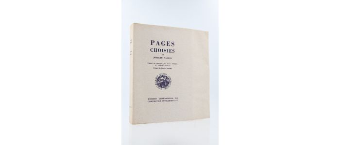 NABUCO : Pages choisies - First edition - Edition-Originale.com