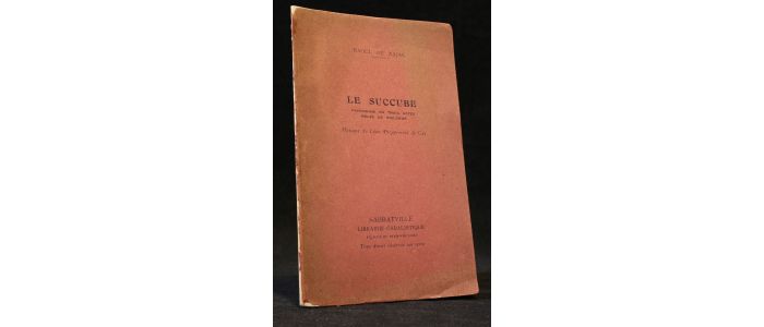 NAJAC : Le succube - Libro autografato, Prima edizione - Edition-Originale.com