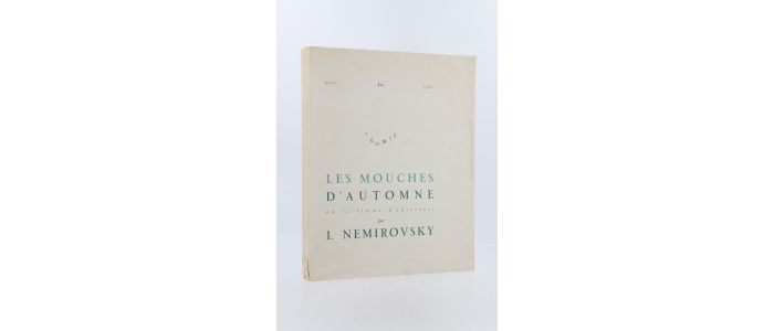 NEMIROVSKY : Les mouches d'automne ou la femme d'autrefois - Prima edizione - Edition-Originale.com