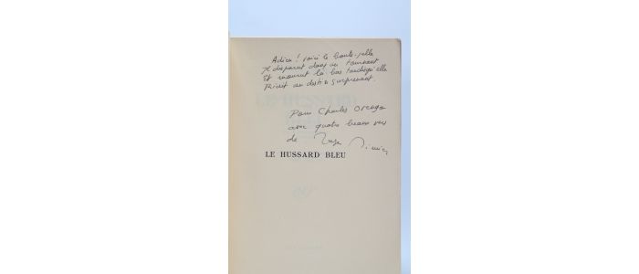 NIMIER : Le hussard bleu - Signiert, Erste Ausgabe - Edition-Originale.com