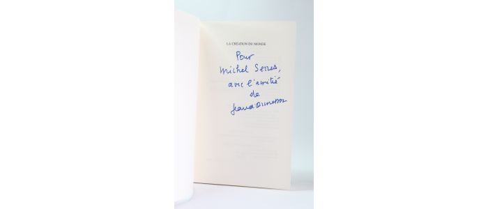 ORMESSON : La création du monde - Signed book, First edition - Edition-Originale.com