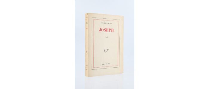 PARAIN : Joseph - Signiert, Erste Ausgabe - Edition-Originale.com