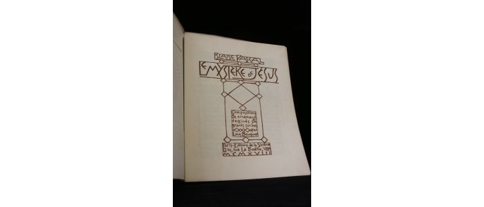 PASCAL : Le mystère de Jésus - Signed book - Edition-Originale.com