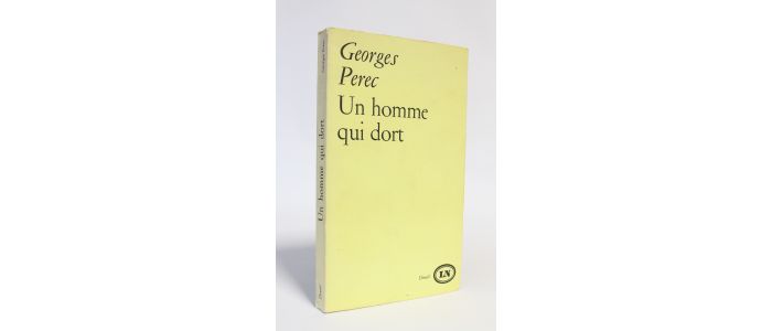 PEREC : Un homme qui dort - First edition - Edition-Originale.com
