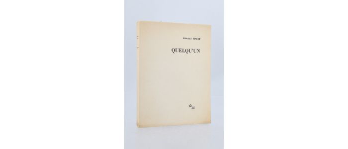 PINGET : Quelqu'un - Prima edizione - Edition-Originale.com