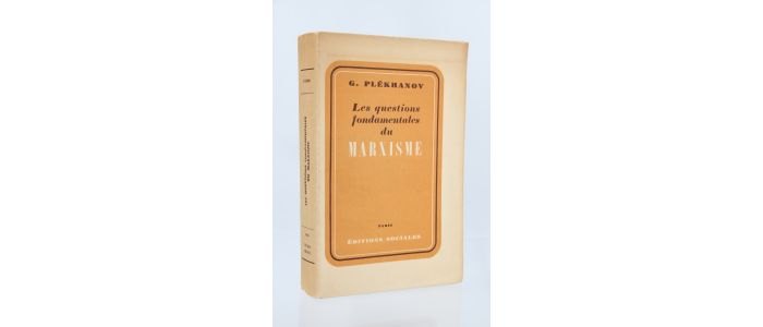 PLEKHANOV : Les questions fondamentales du marxisme - First edition - Edition-Originale.com