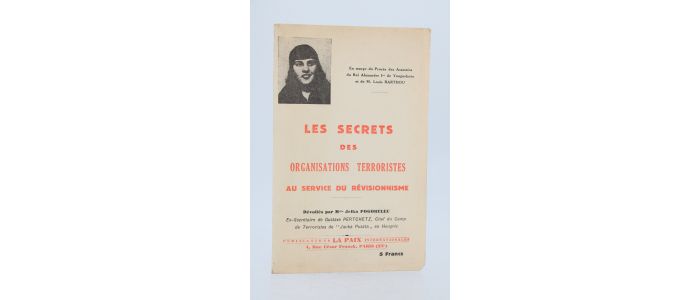 POGORELEC : Les secrets des organisations terroristes au service du terrorisme - Prima edizione - Edition-Originale.com