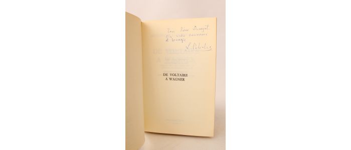 POLIAKOV : Histoire de l'antisémitisme : De Voltaire à Wagner - Autographe, Edition Originale - Edition-Originale.com