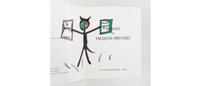 PREVERT : Images de Jacques Prévert - Signed book, First edition - Edition-Originale.com