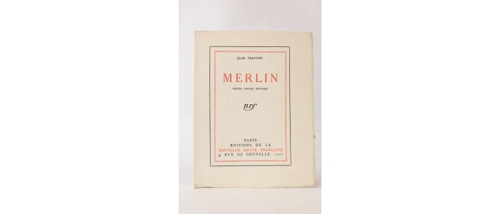 PREVOST : Merlin - First edition - Edition-Originale.com