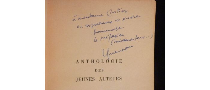 QUENEAU : Anthologie des jeunes auteurs - Signed book, First edition - Edition-Originale.com